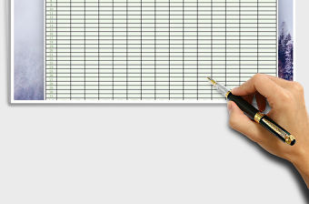 2022年每月收支流水明細表