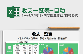 2021年收支一覽表-自動