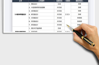 2021年離職工作交接表