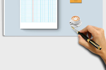 2021年原材料明細賬（電子賬頁）免費下載