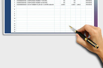2022年訂單生產采購跟催表免費下載