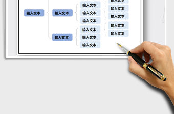 2022年思維導圖-組織結構圖免費下載