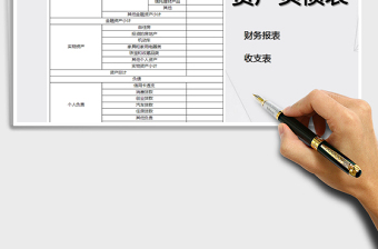 2022年資產(chǎn)負(fù)債表