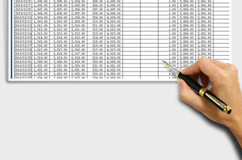 2021年代購賬目月日統計表