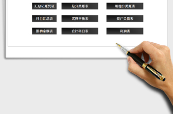 2022年財務收支系統(tǒng)-會計賬簿免費下載