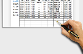 2021年财务管理表-表格系统