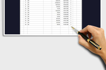 2022年現金收支明細表