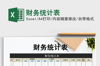 2022年財(cái)務(wù)統(tǒng)計(jì)表免費(fèi)下載