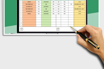 2022年部門周工作計劃及完成情況評估表免費下載