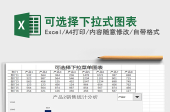 2021年可選擇下拉式圖表
