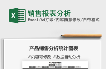 2021年銷售報表分析