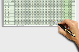 2021年人事管理（員工考勤表）