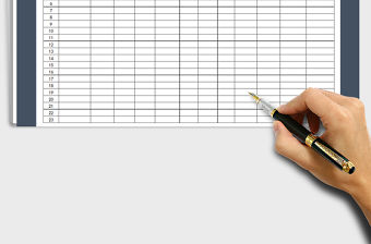 2022年個人工資發放表免費下載