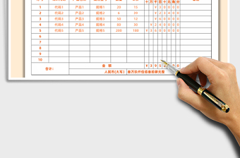 2021年銷售出庫單自動計(jì)算