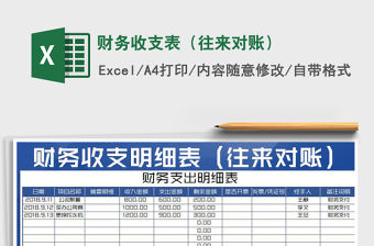 2022年財務收支表（往來對賬）