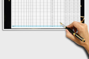 2021年考勤工資表免費下載