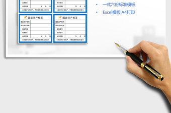2022年固定資產(chǎn)標簽