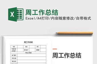 2021年周工作總結(jié)