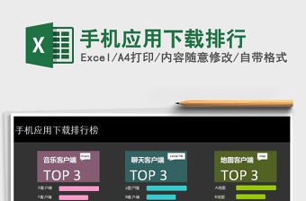 2022年手機應用排行免費下載