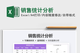 2021年銷售統(tǒng)計分析