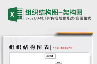 2021年組織結構圖-架構圖