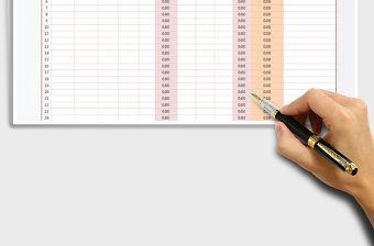 2021年工資表-企業通用免費下載