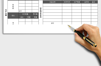 2022年作業(yè)日?qǐng)?bào)表范例模板免費(fèi)下載