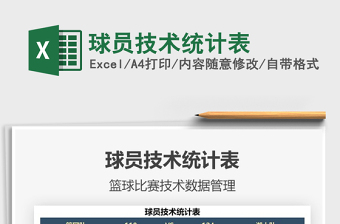 2021年球員技術(shù)統(tǒng)計(jì)表