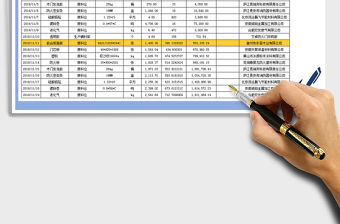 2021年采購入倉記錄表
