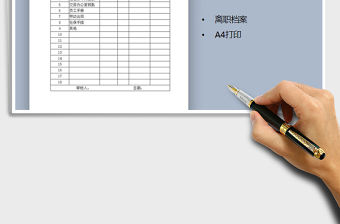 2021年員工離職辦理表免費下載