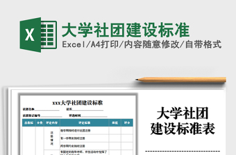 2021年大學(xué)社團(tuán)建設(shè)標(biāo)準(zhǔn)