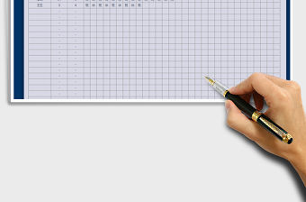 2022年員工排班表-時間日期自動生成免費下載