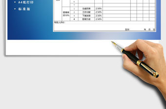 2021年績效考核直接上級評分表