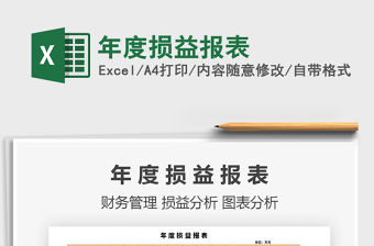 2021年年度損益報表