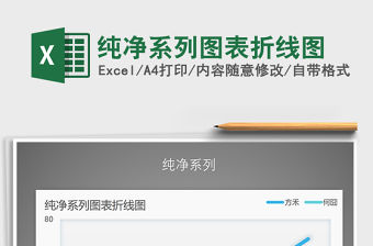 2021年純凈系列圖表折線圖免費下載