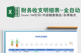 2021年財務(wù)收支明細(xì)表-全自動