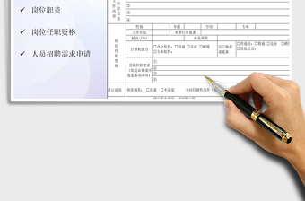 2022年公司部門人員招聘需求申請(qǐng)表免費(fèi)下載