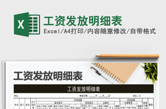 2022年工資發(fā)放明細(xì)表