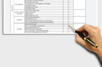 2021年建筑工地施工現場安全檢查表