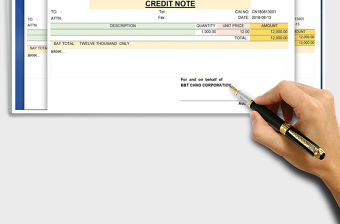 2021年付款通知單(英文)免費下載