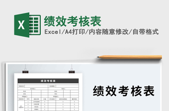 2021年績(jī)效考核表