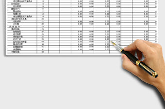 2022年醫療機構資產負債表免費下載