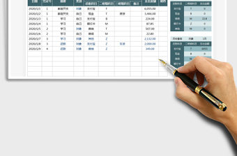 2021年家庭费用明细收支表