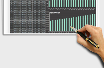 2021年通用銷售明細(xì)表（全自動(dòng)可視化）
