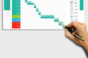 2022年品管圈必備甘特圖圖表免費下載