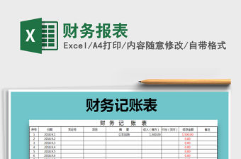 2022年財務(wù)報表免費下載