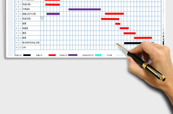 2021年工作進度計劃表免費下載
