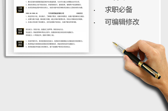 2021年簡歷-市場推廣求職簡歷