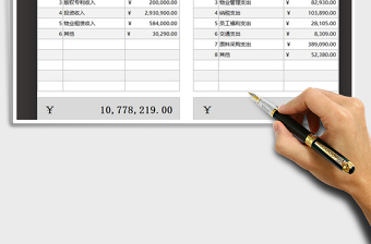 2022年公司每月收支统计表报告