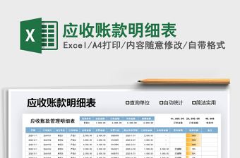 2021年應(yīng)收賬款明細(xì)表